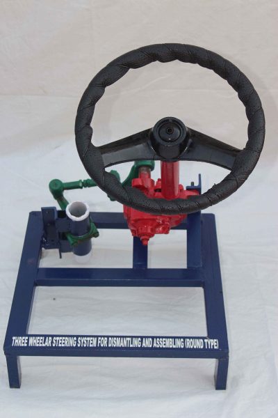 Three-Wheeler-Steering-System-for-Dismentlaing-&-Assembleing Three-Wheeler-Steering-System-for-Dismentlaing-&-Assembleing